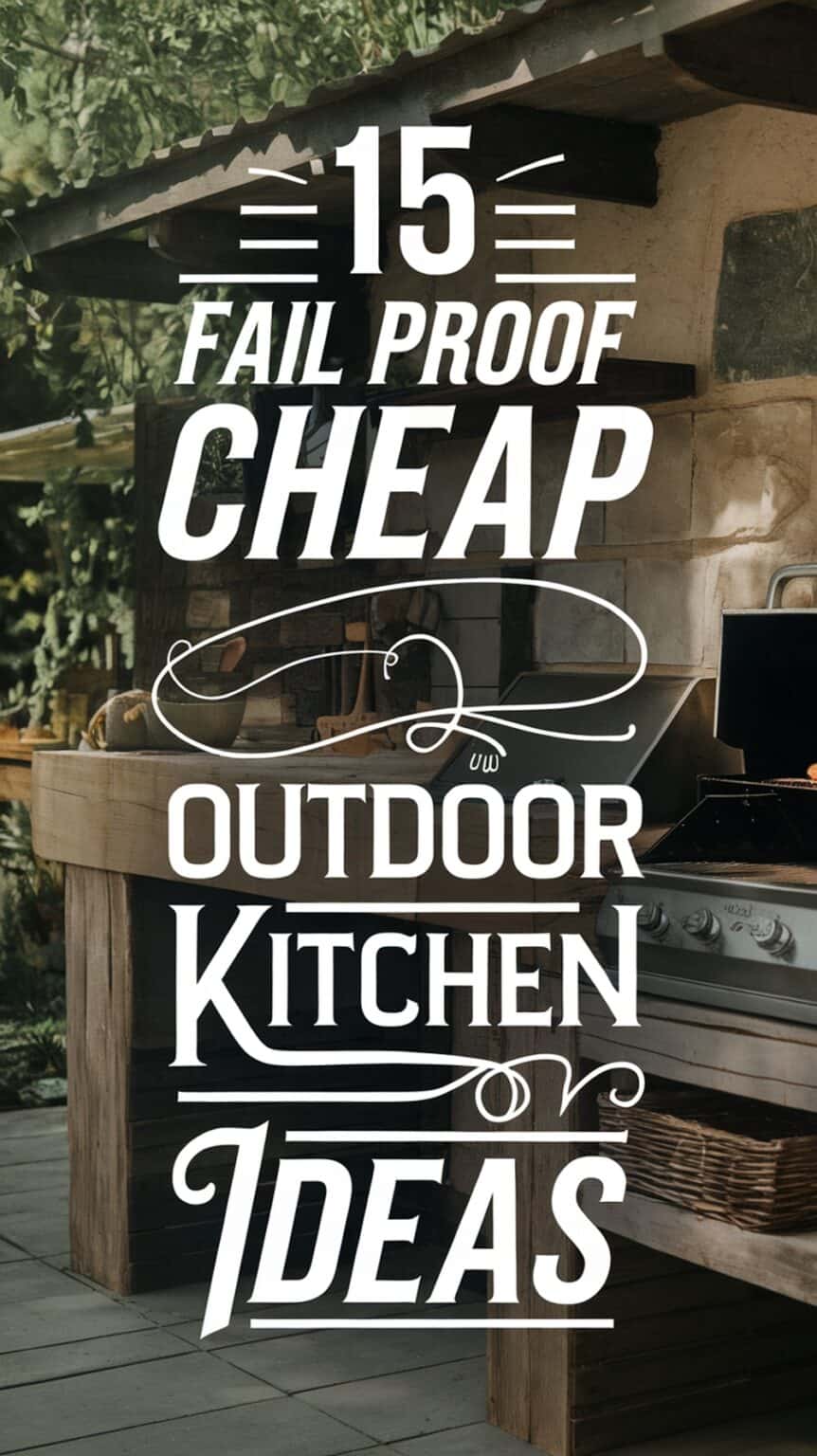 The Cheap Simple Outdoor Kitchen Ideas That Worked for Us ...