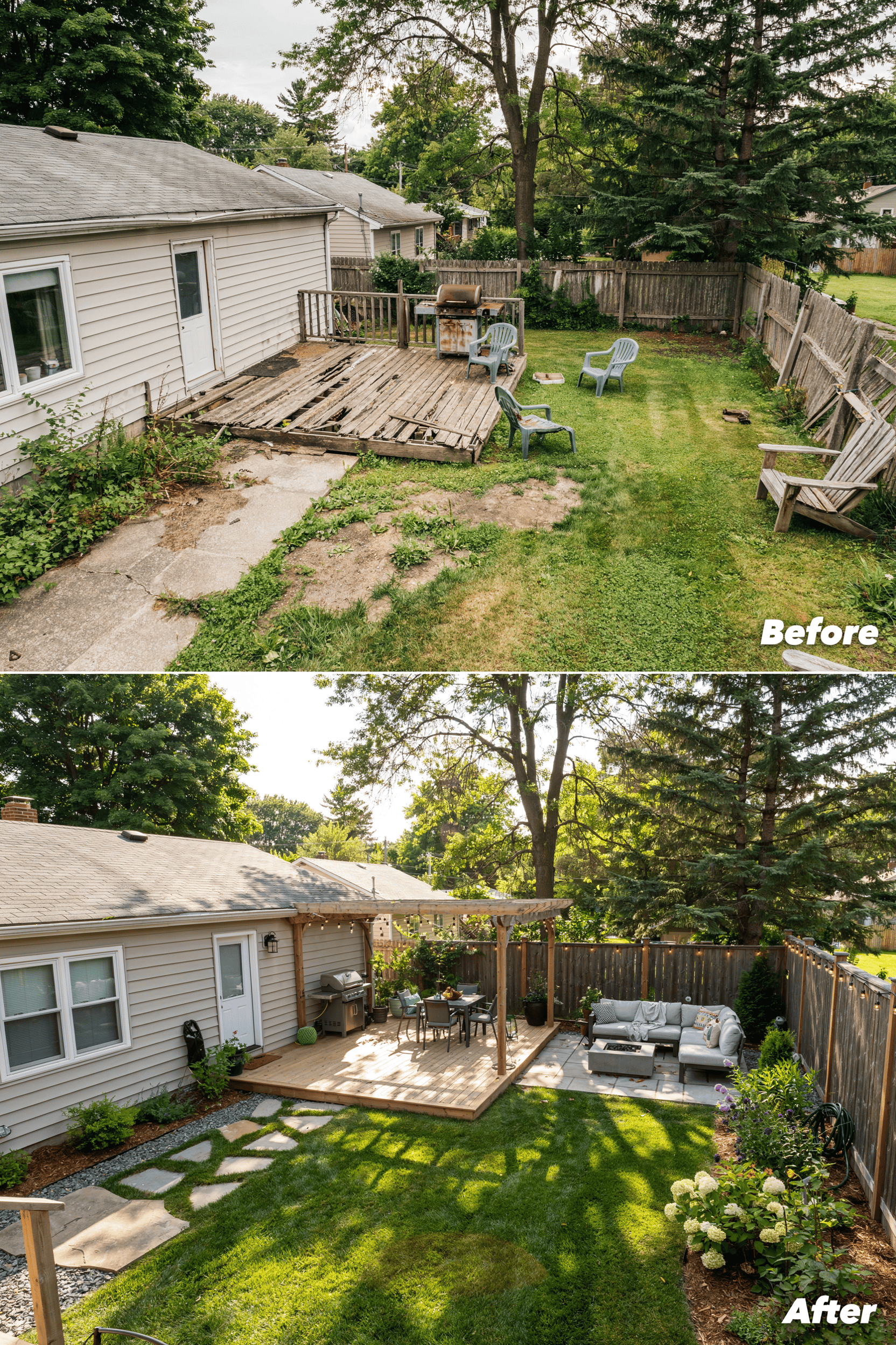 Cheap Backyard Makeover Ideas That Made a Huge Impact Fast - Small ...