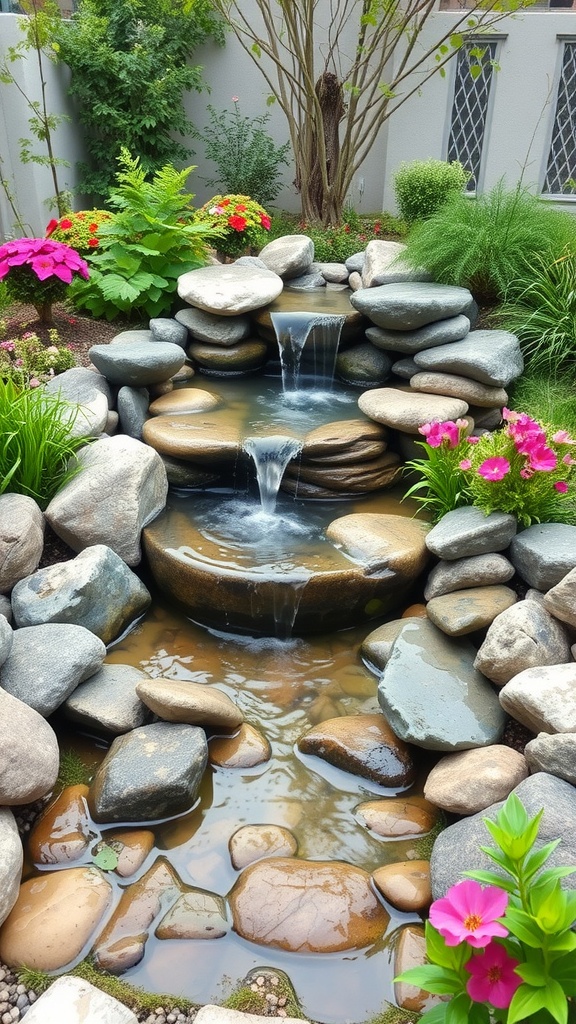 25 Stunning Small Backyard Waterfall Ideas - smalloutdoorkitchenideas.com