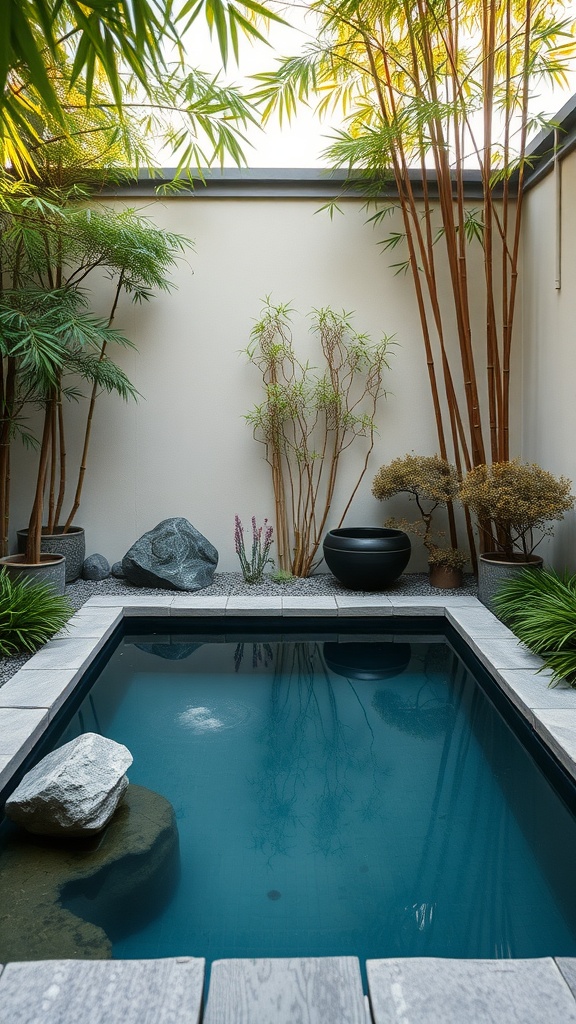 17 Stunning Small Backyard Plunge Pool Ideas - smalloutdoorkitchenideas.com