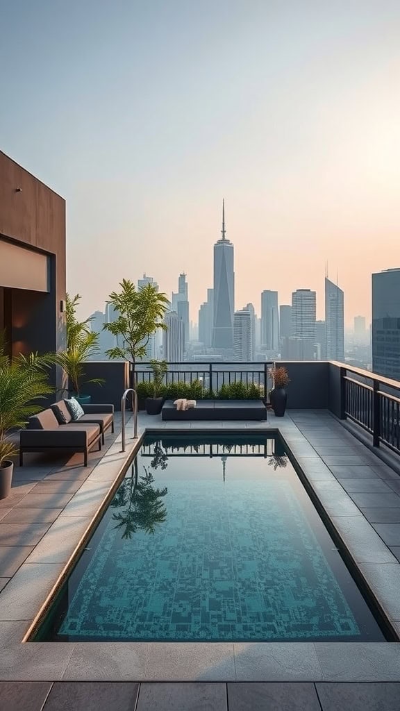 Gallery Detail: 17 Stunning Small Backyard Plunge Pool Ideas