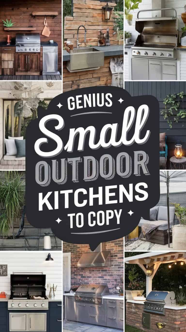 How to Design Stylish Small Backyard Kitchen Ideas - Small Outdoor ...