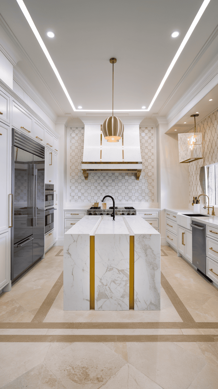 Elegant Luxury Modern Kitchen Designs That Still Feel Inviting - Small ...