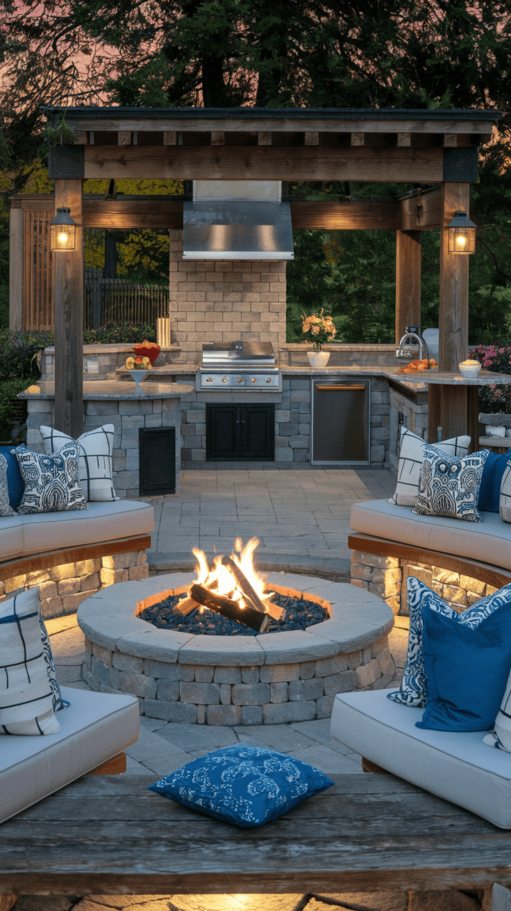 How to Design Stylish Small Backyard Kitchen Ideas - Small Outdoor ...