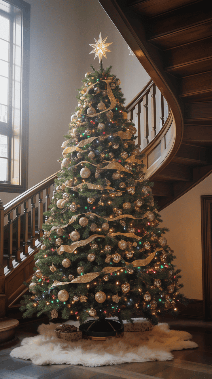 12 Ft Christmas Tree Decorating Ideas That Fill the Room ...