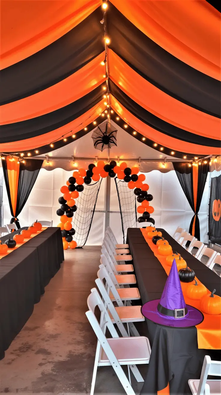 Halloween Tent Decorating Ideas for Parties and Events