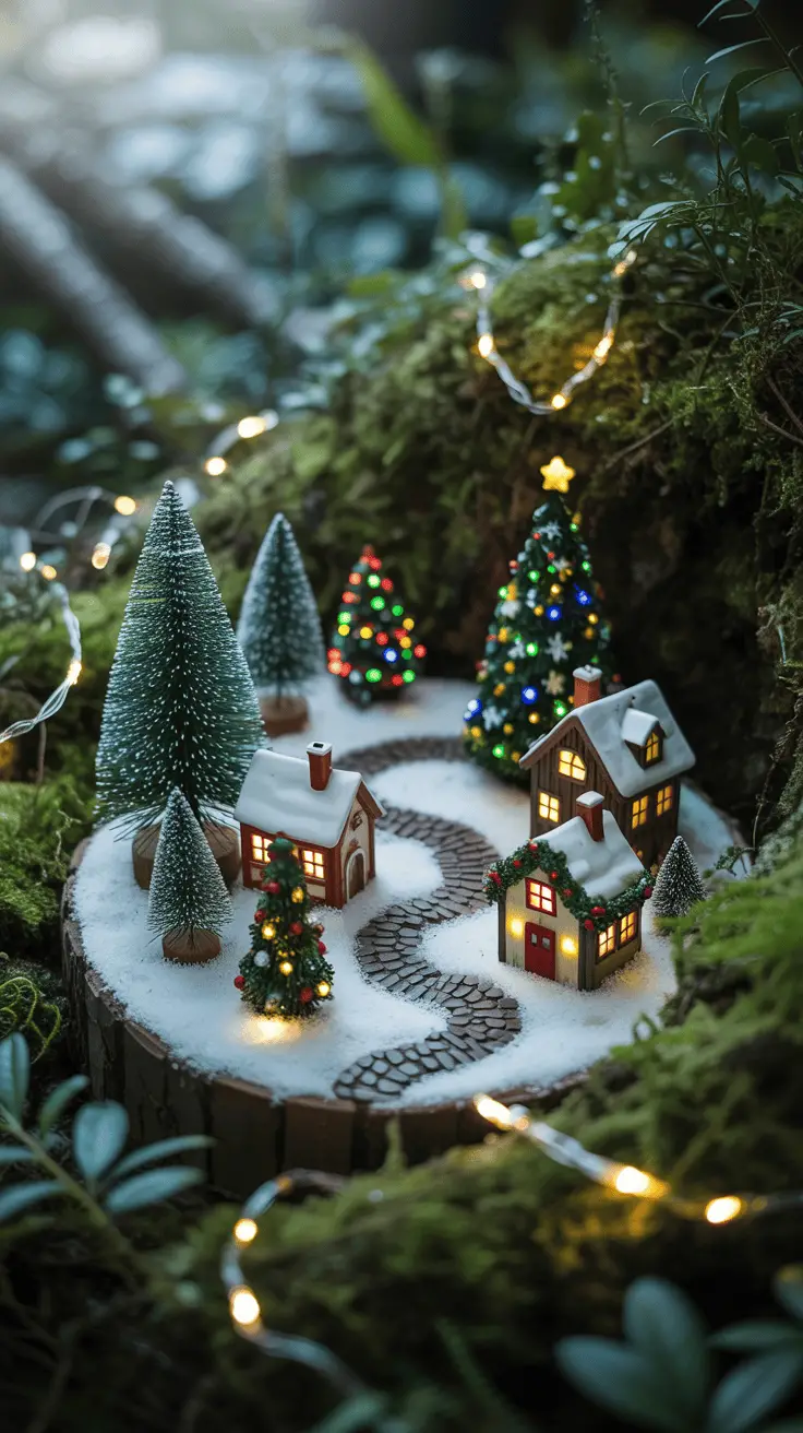 Christmas Fairy Garden Ideas for a Whimsical Touch