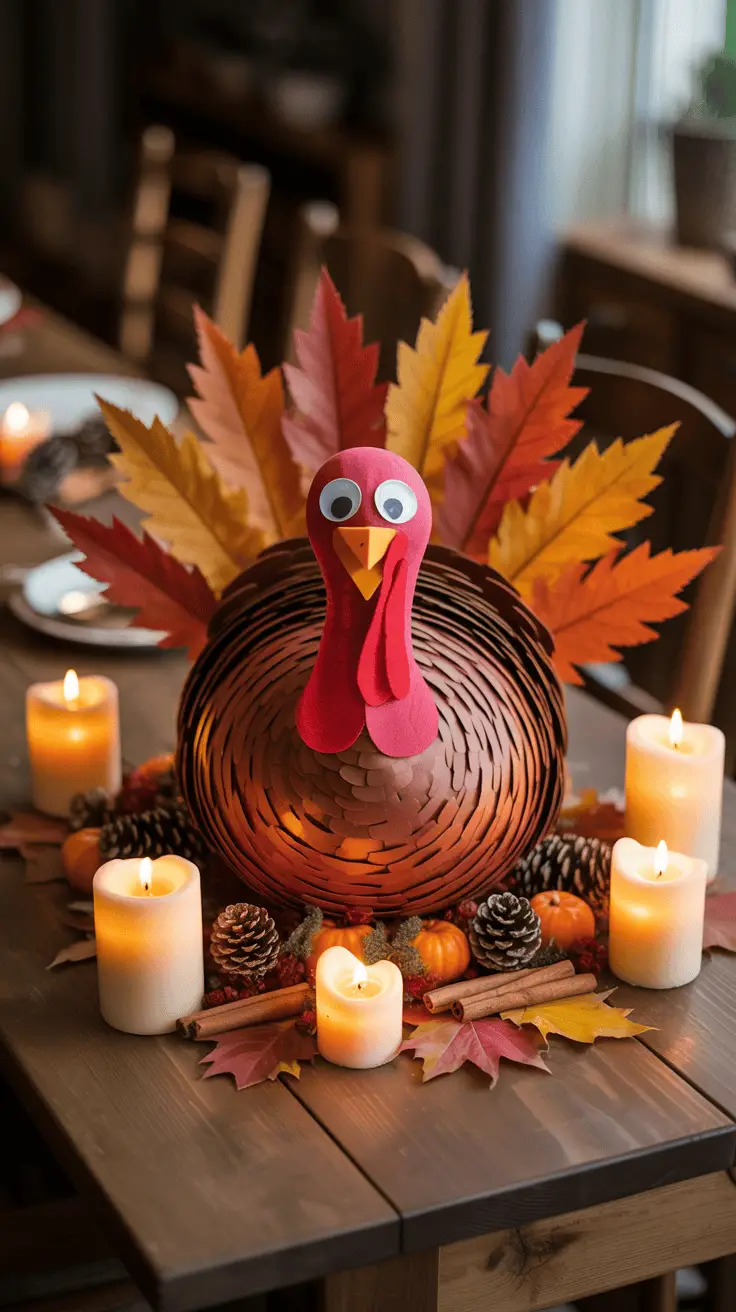 Cute Turkey Decorations for Thanksgiving Your Kids Will Love