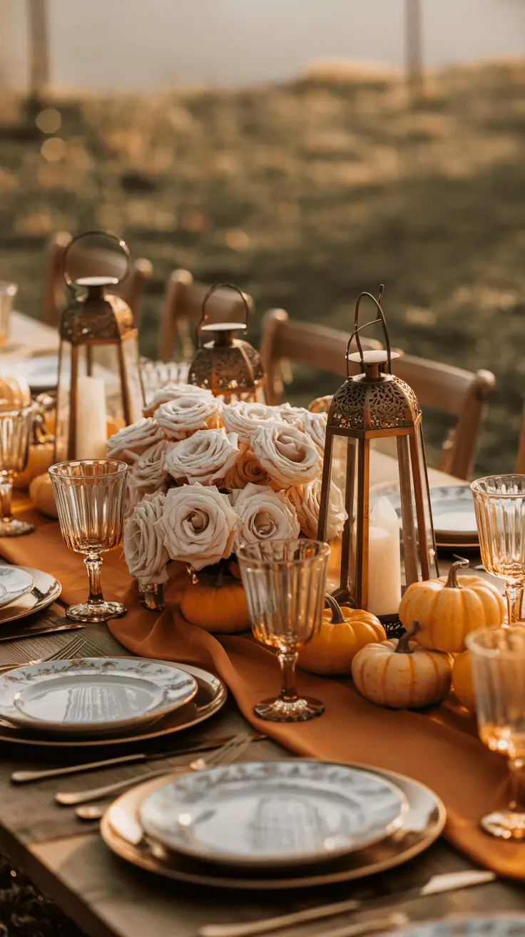 Burnt Orange Table Settings That Feel Warm and Inviting