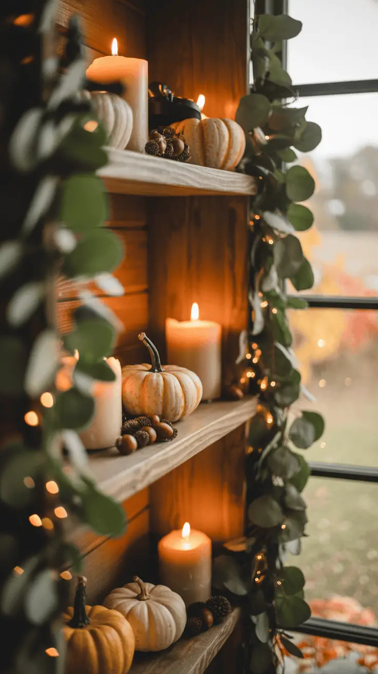 How To Style Fall Vignettes For Every Nook and Shelf