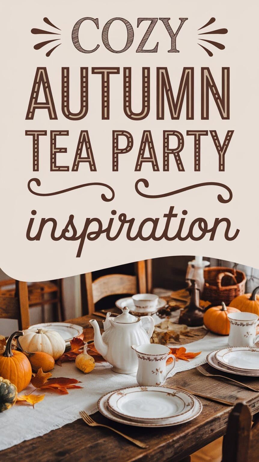 Autumn Tea Party Ideas for a Charming Seasonal Gathering ...