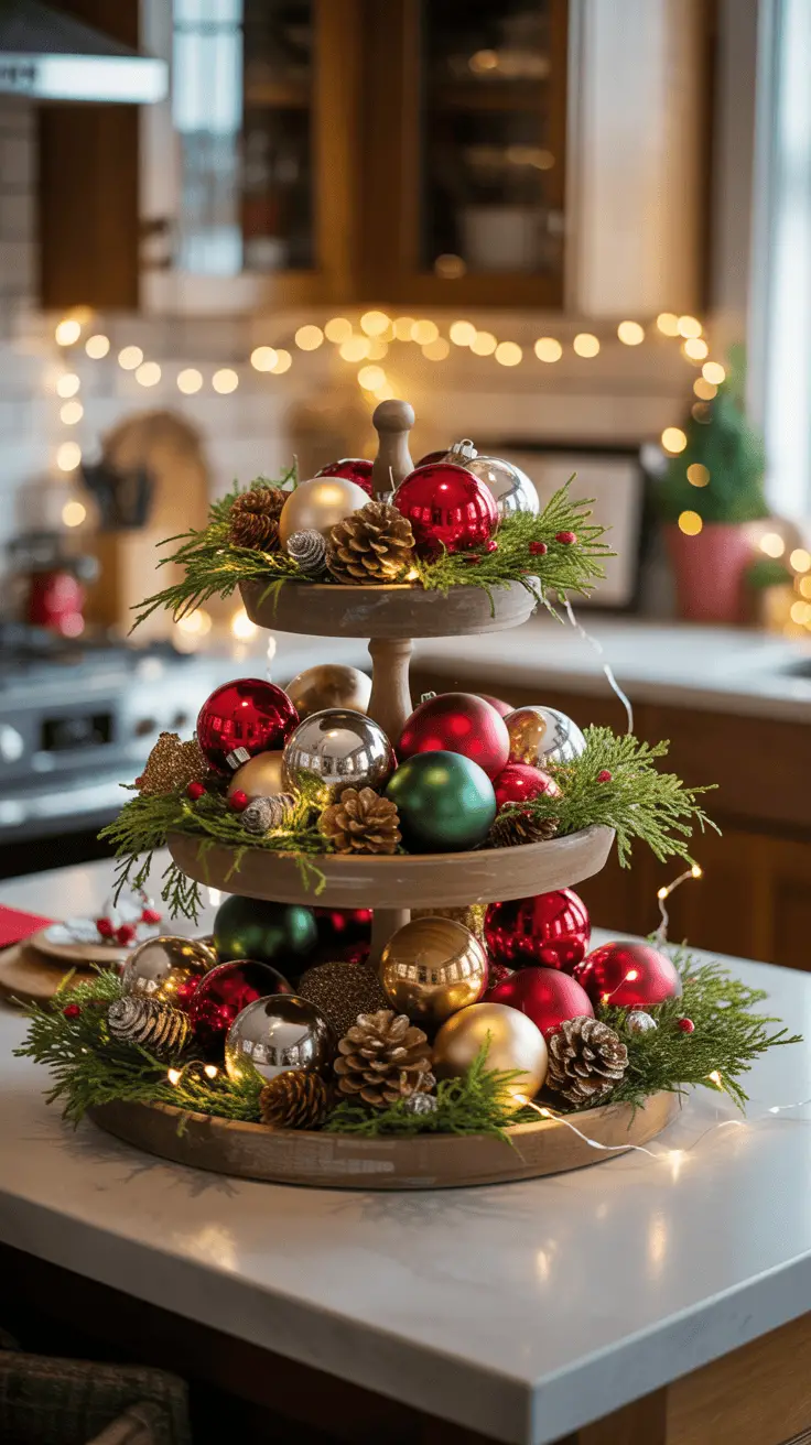 Christmas Decorating Ideas for Kitchen Island That Feel Festive