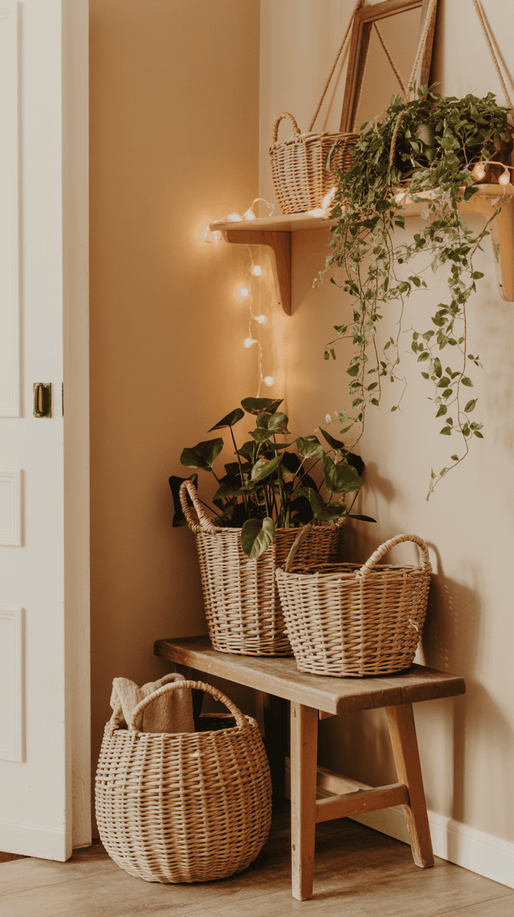 Small Entryway Decor Ideas to Welcome Winter Guests