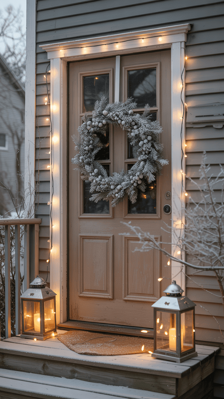 January Front Porch Decor That Feels Fresh and Seasonal