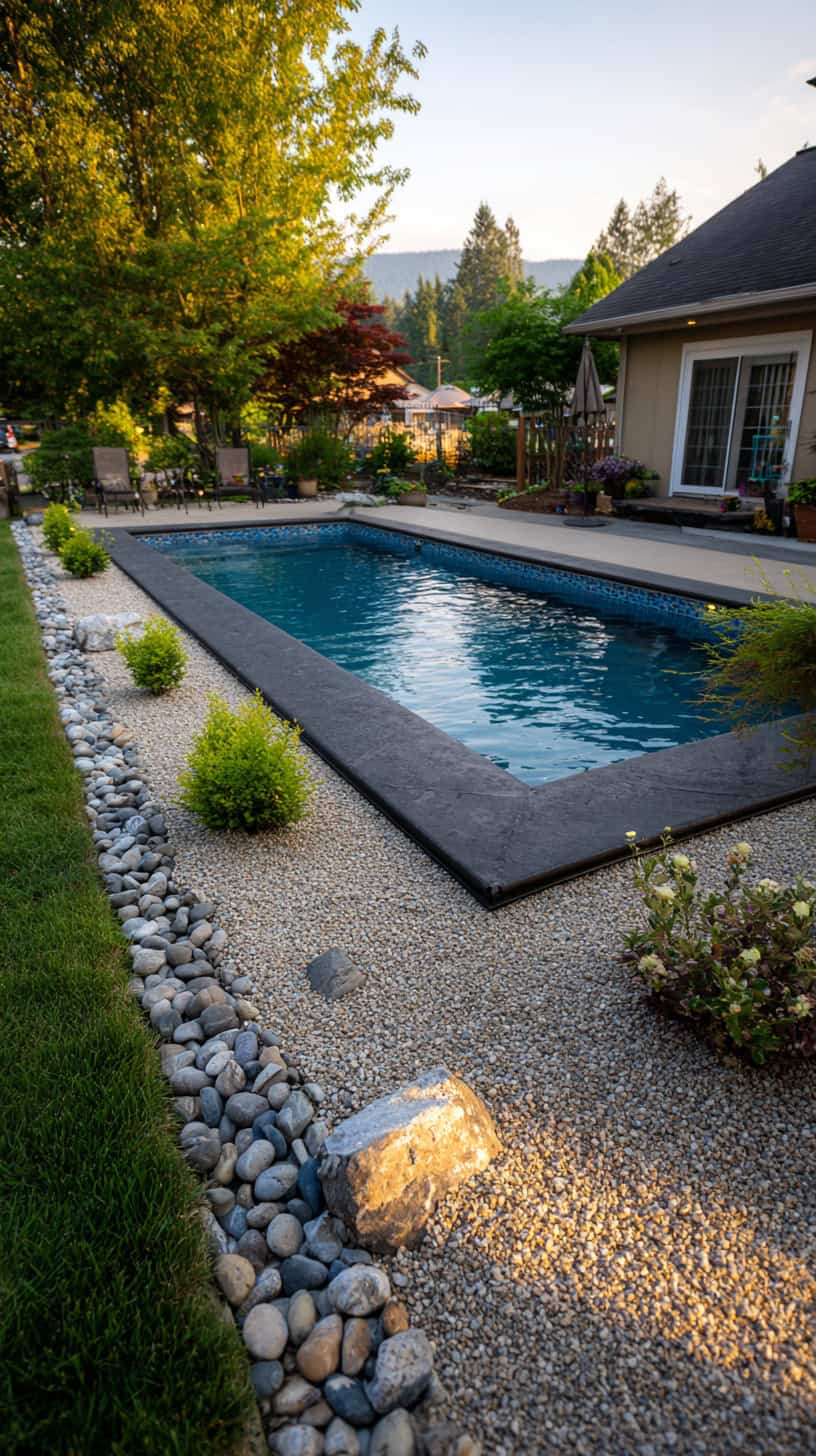 Simple Gravel Border Patio - Image 2