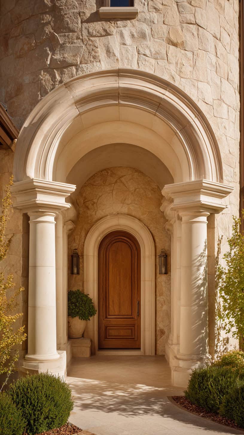 Arched Luxurious Doorway Frame - Image 2