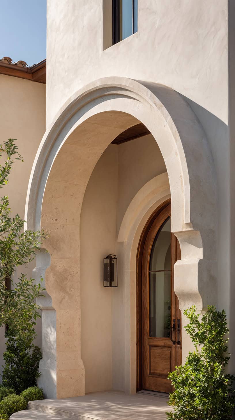 Arched Luxurious Doorway Frame - Image 1