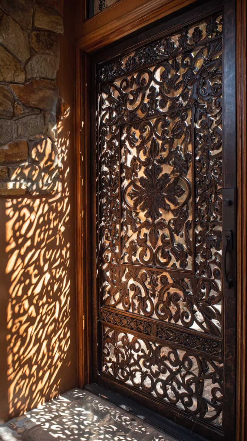 Artistic Carved Metal Patterns - Image 2