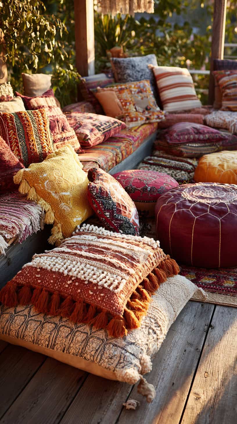 Boho Cushion Lounge - Image 1