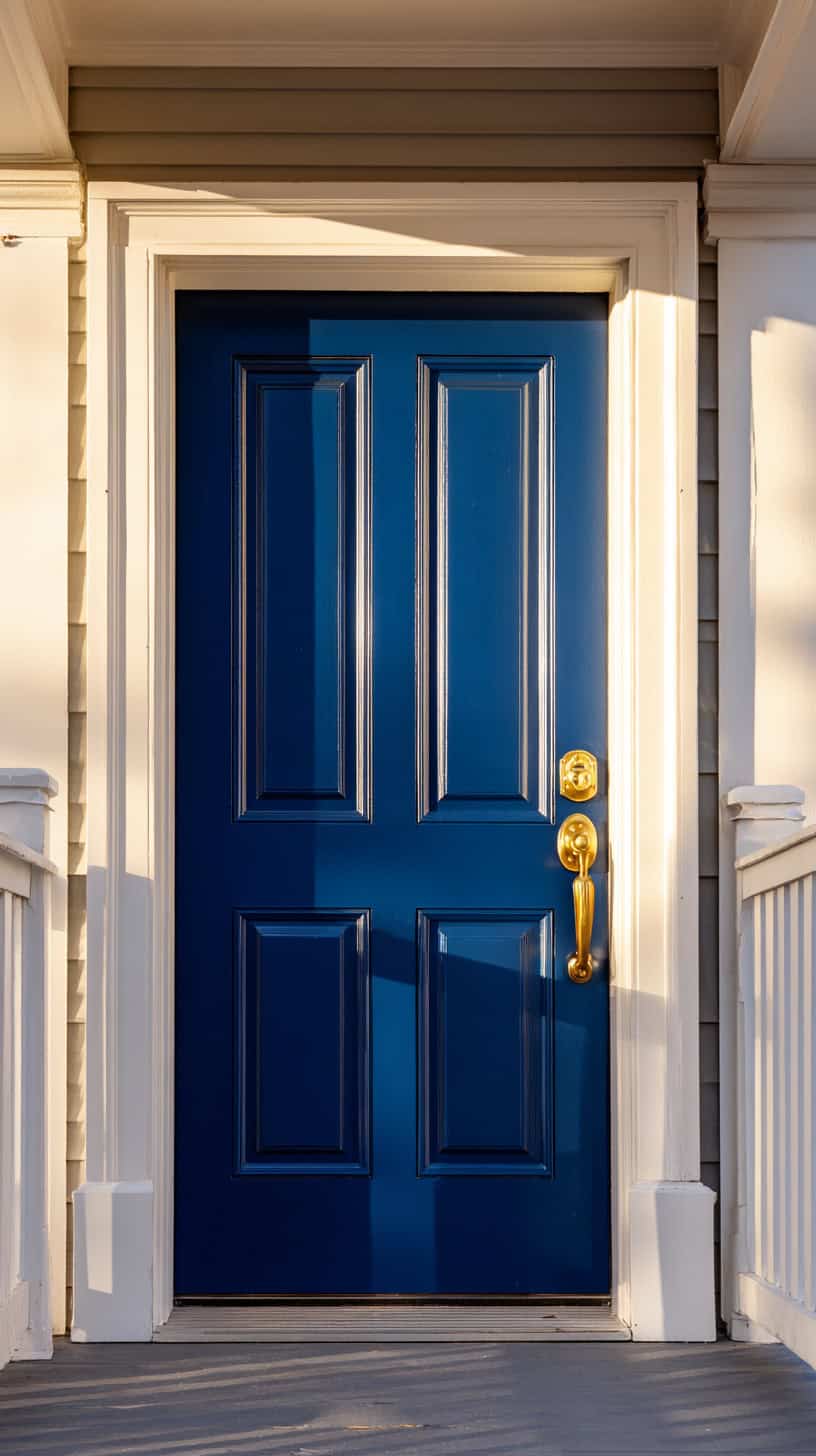 Bold Blue Front Door - Image 2