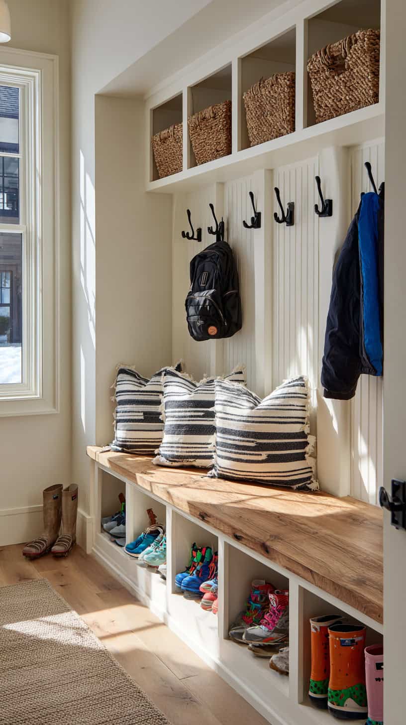 Cozy Mudroom Bench Entry - Image 2