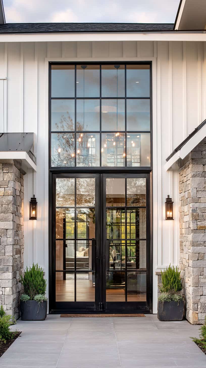 Custom Iron Farmhouse Door - Image 2