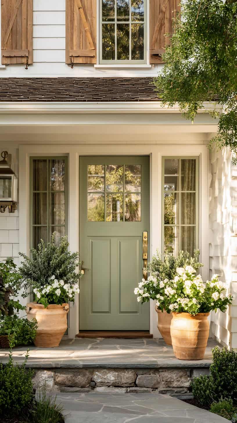 Earthy Sage Green Entry - Image 1