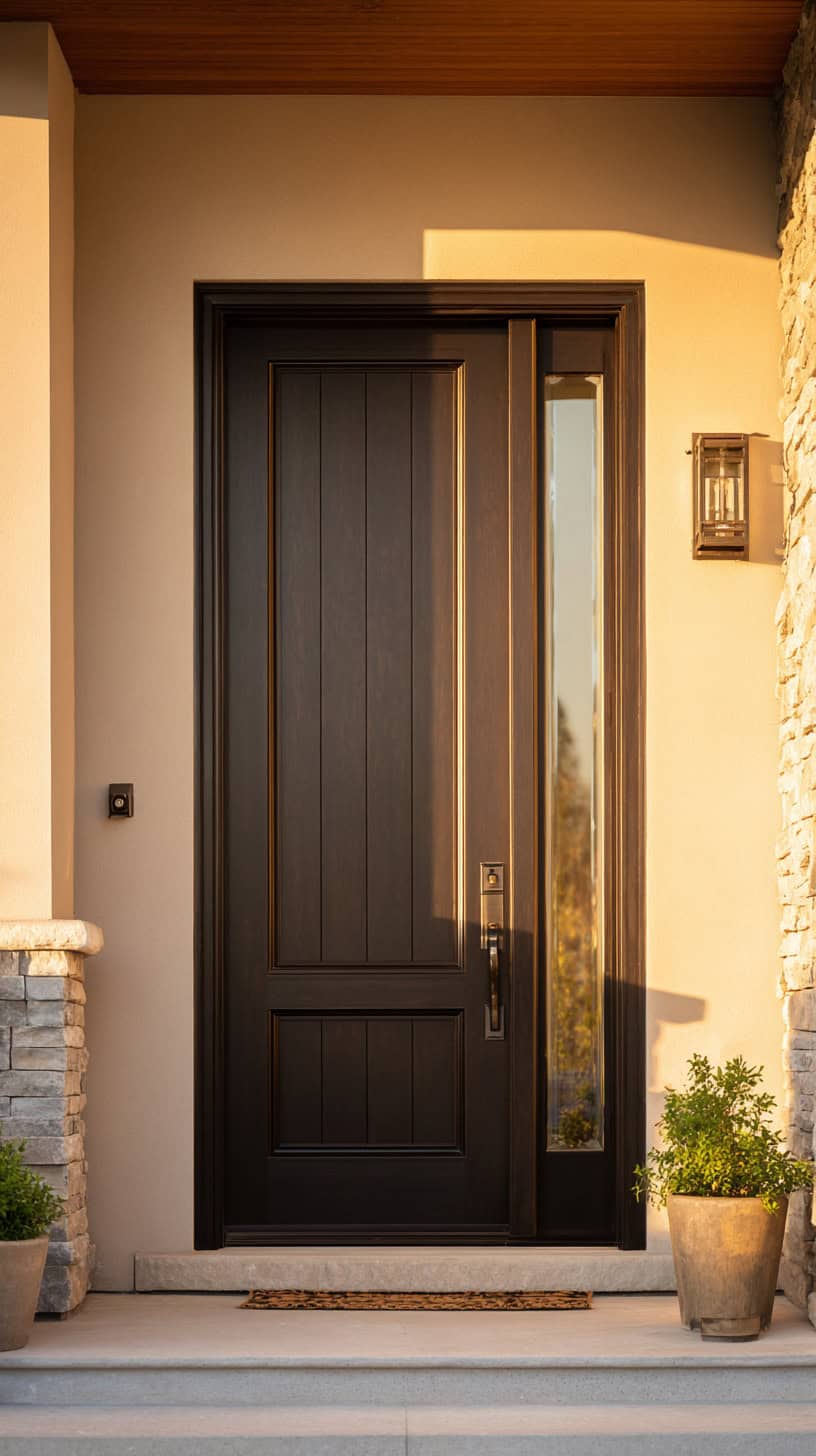 Espresso Brown Outside Door - Image 2