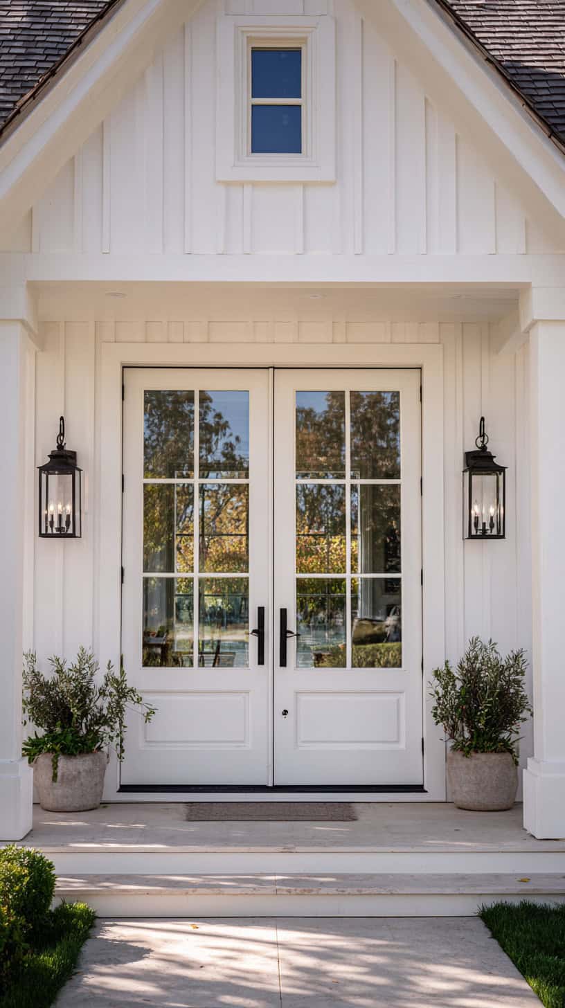 Farmhouse Double Glass Doors - Image 1