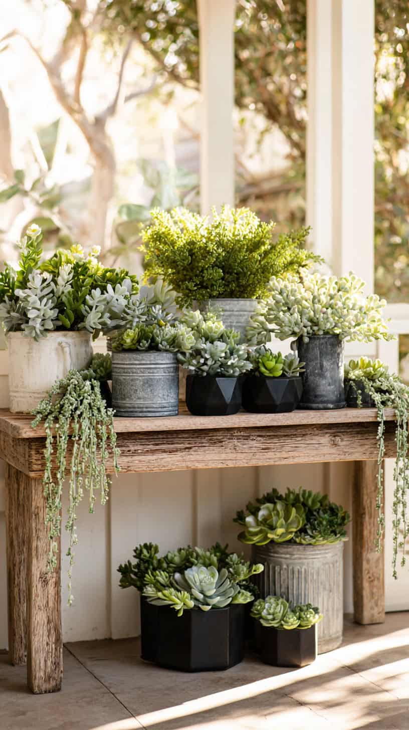 Faux Succulent Displays - Image 1