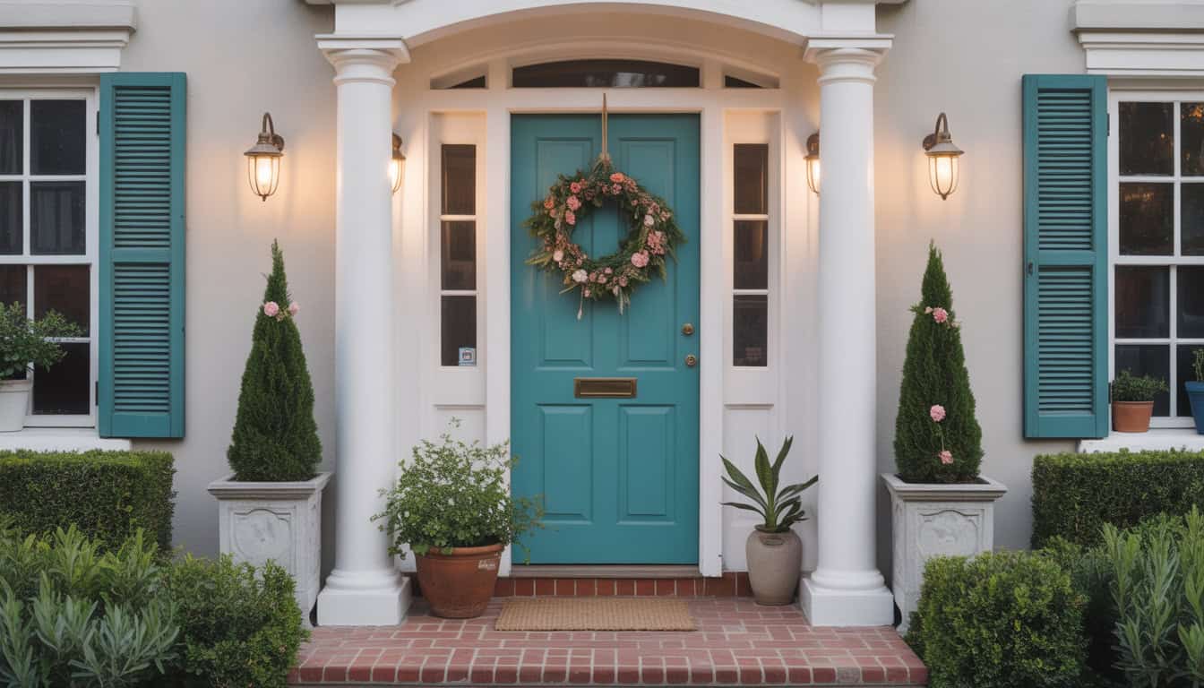How To Style Outdoor Entry Decor for a Beautiful Front Door