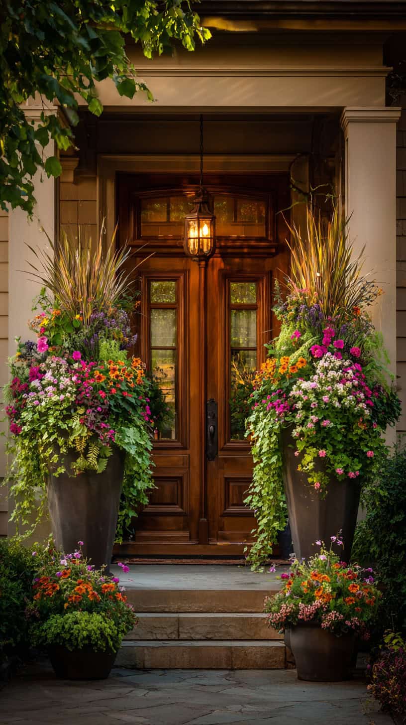 Front Door Landscaping and Firepit Magic - Image 1