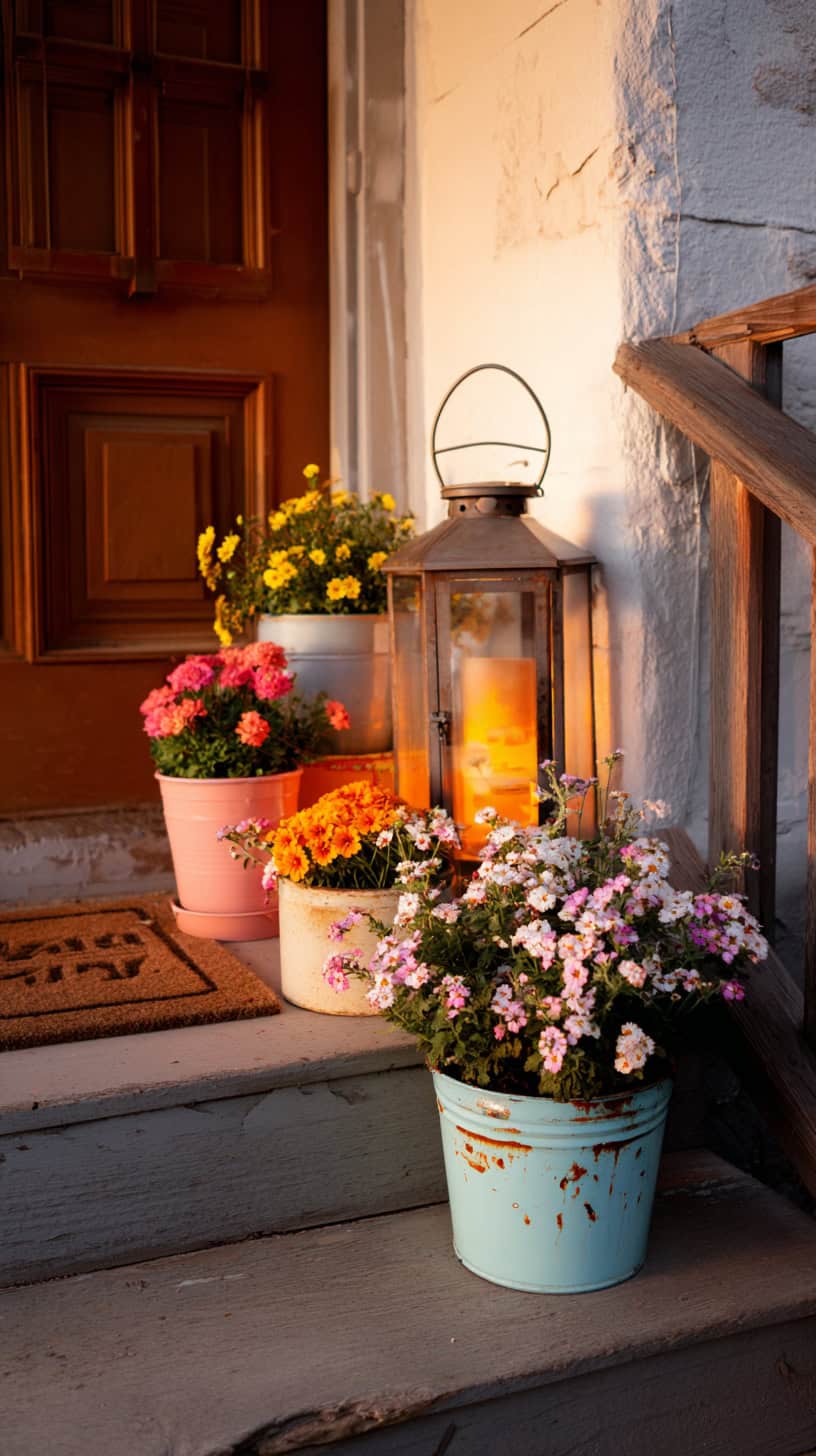 Front Entry Small Front Stoop Ideas on a Budget - Image 2