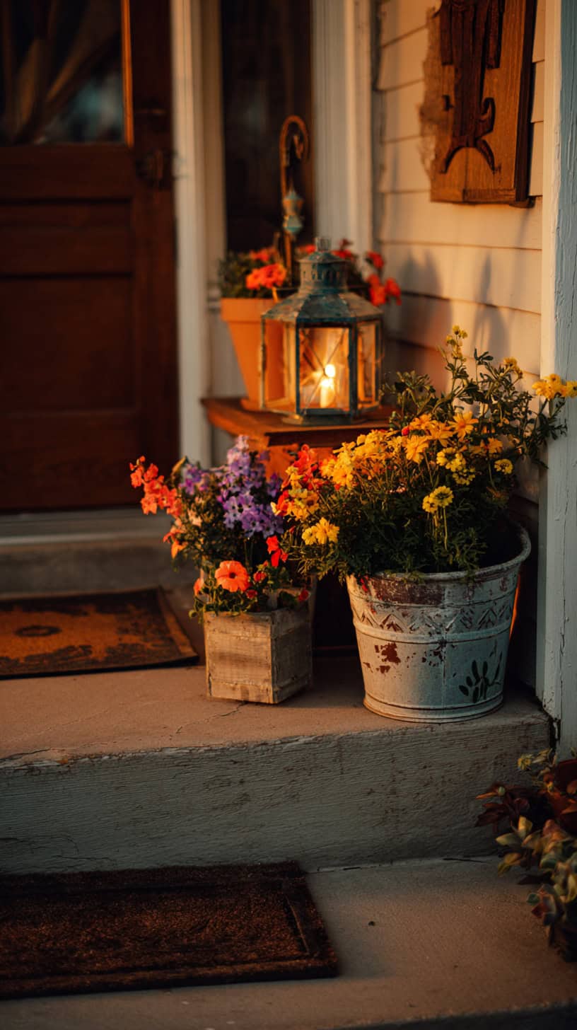 Front Entry Small Front Stoop Ideas on a Budget - Image 1