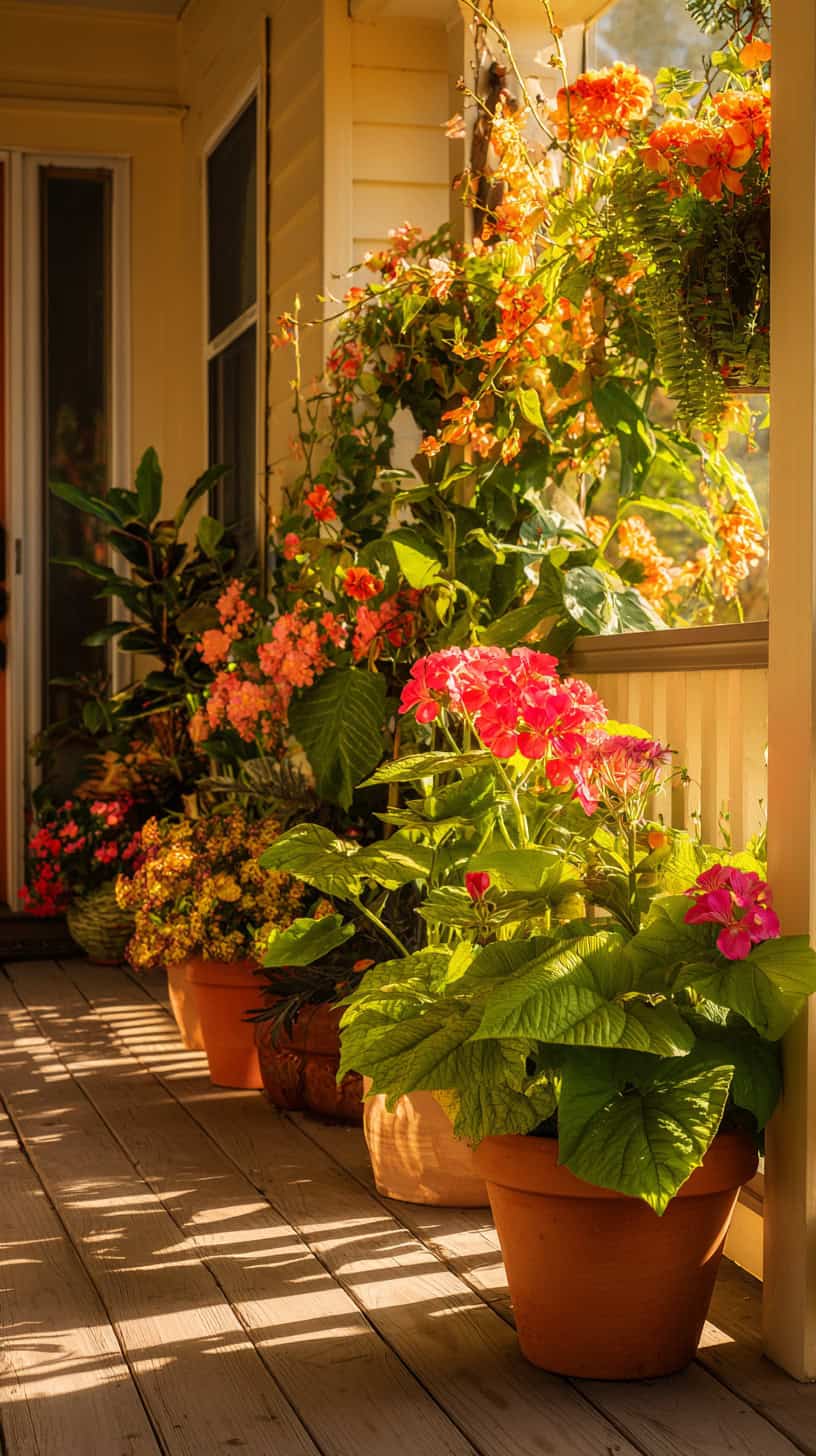Front Porch Potted Plant Ideas for Sun or Shade - Image 1