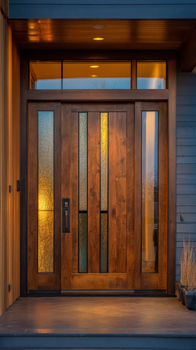 Full Height Glass Door Inlays - Image 1