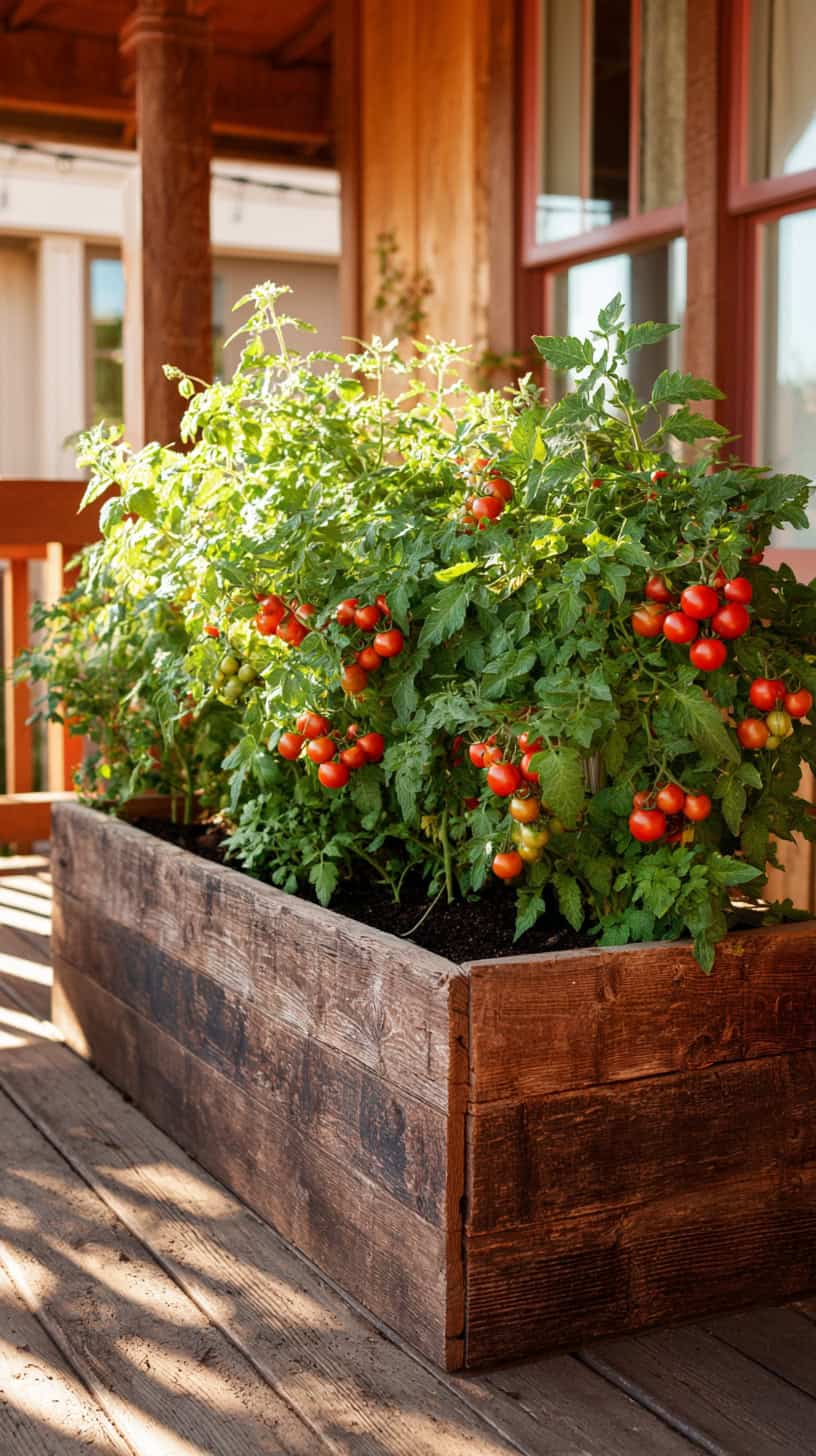Garden-Friendly Plants That Thrive in Wooden Planters - Image 1