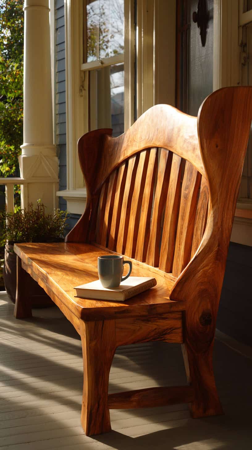 High-Back Bench for Extra Comfort - Image 1