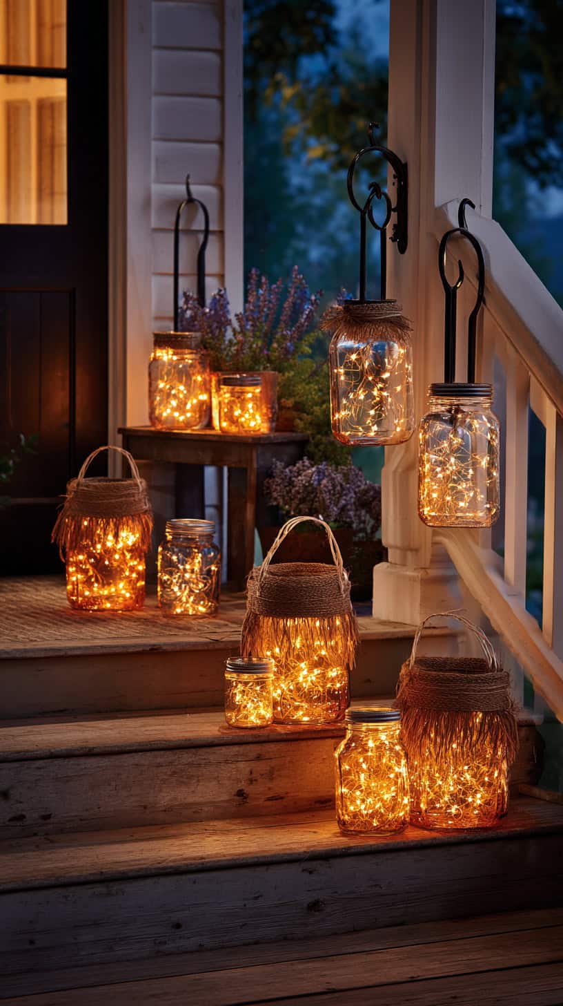 Mason Jar Lanterns - Image 1
