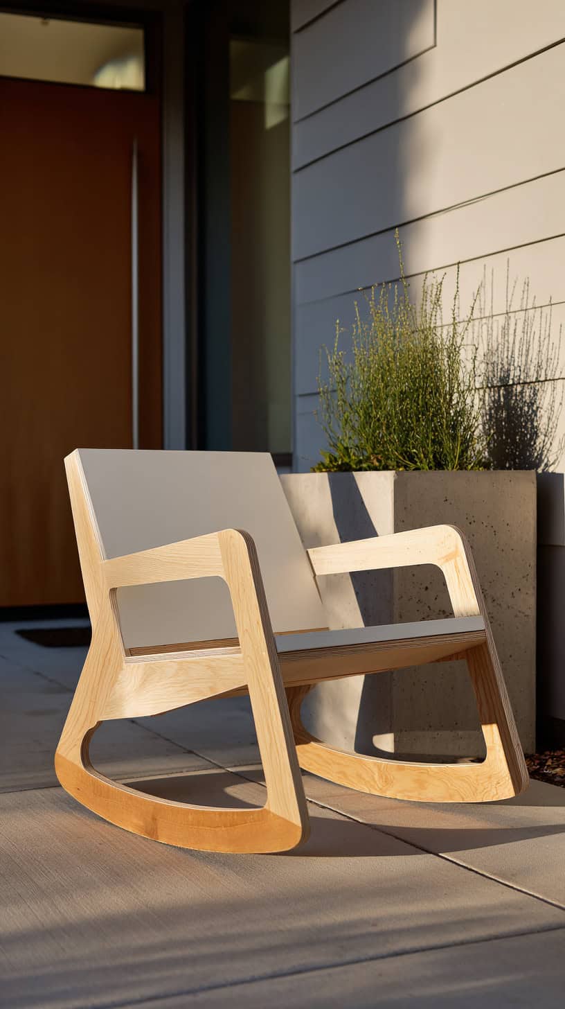 Modern Rocking Chair - Image 1