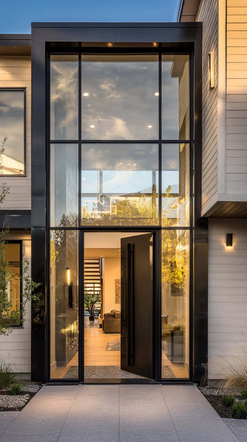 Oversized Glass Panel Door - Image 1