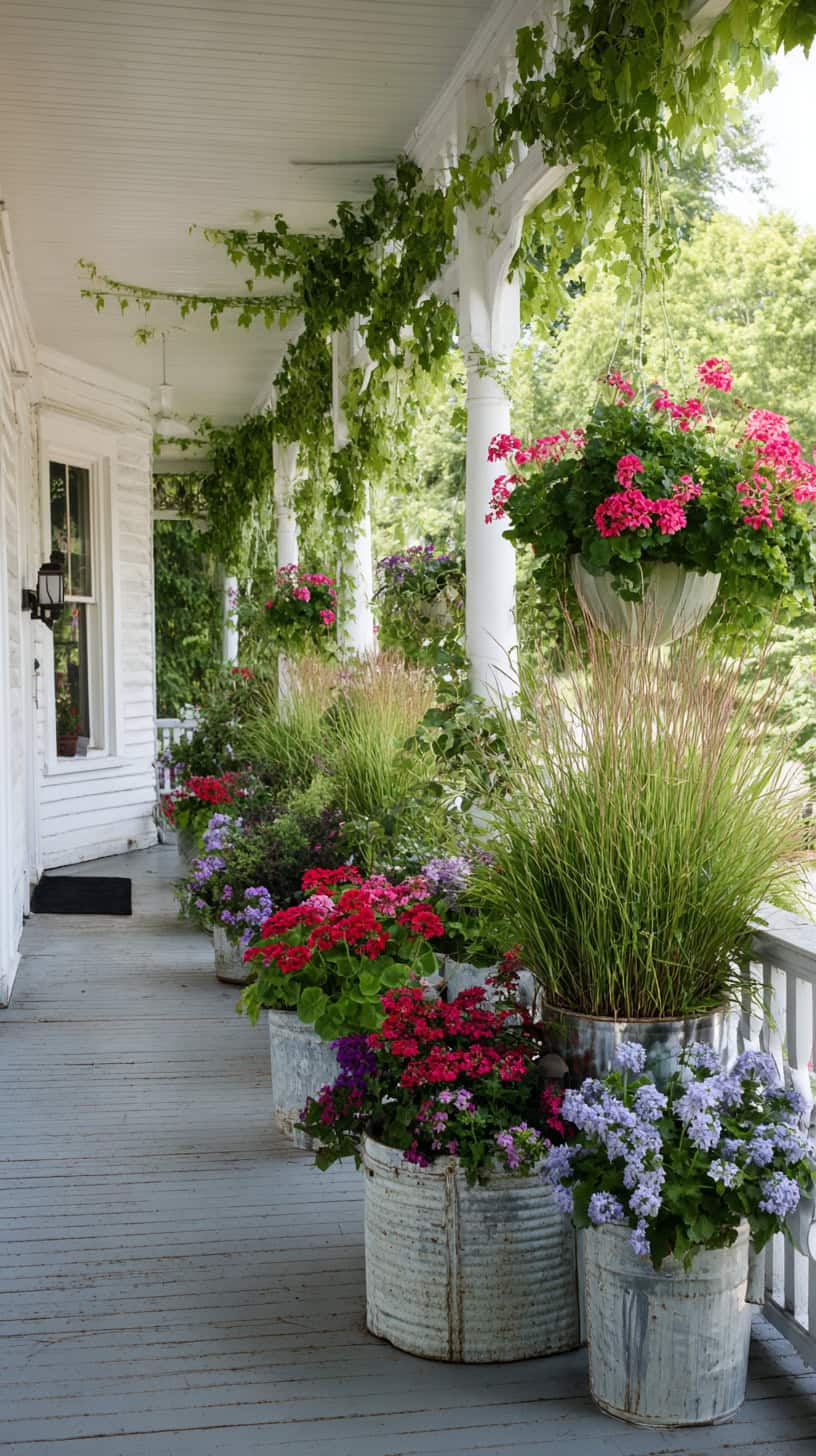 Plant Magic: Country Porch Ideas with Greenery - Image 2