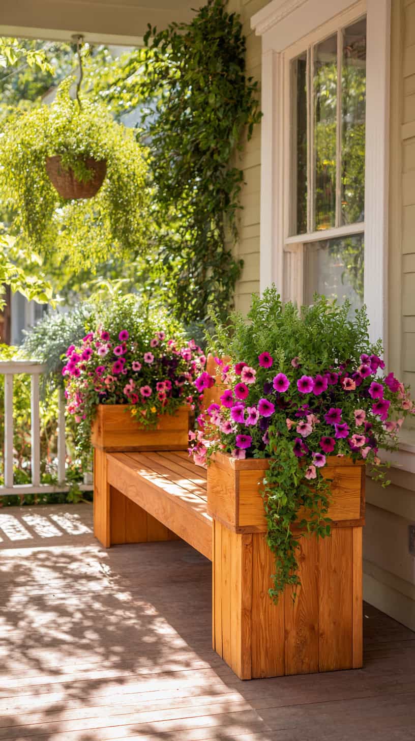 Planter Box Bench Combinations - Image 1