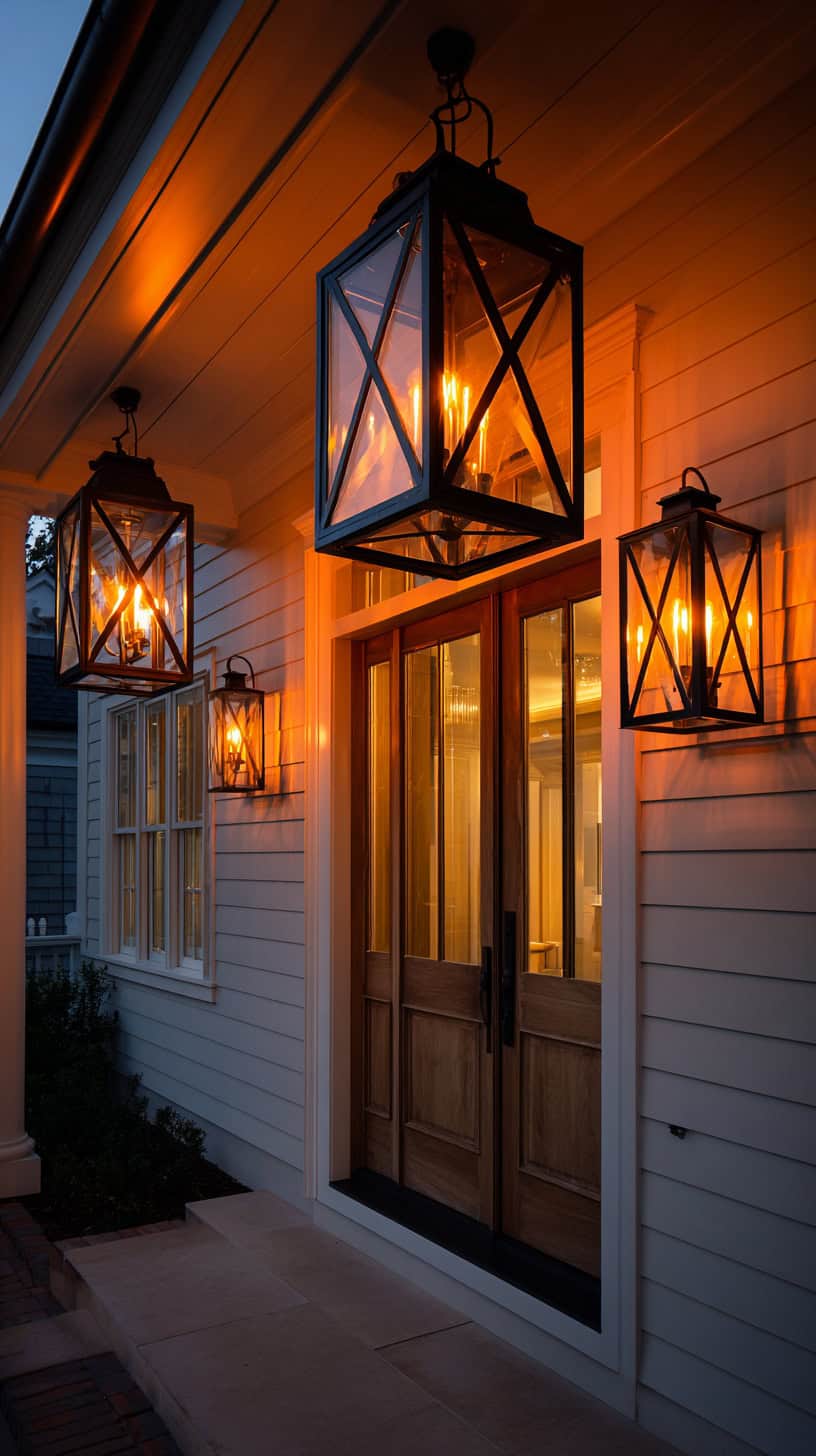 Playful Front Porch Lanterns - Image 1