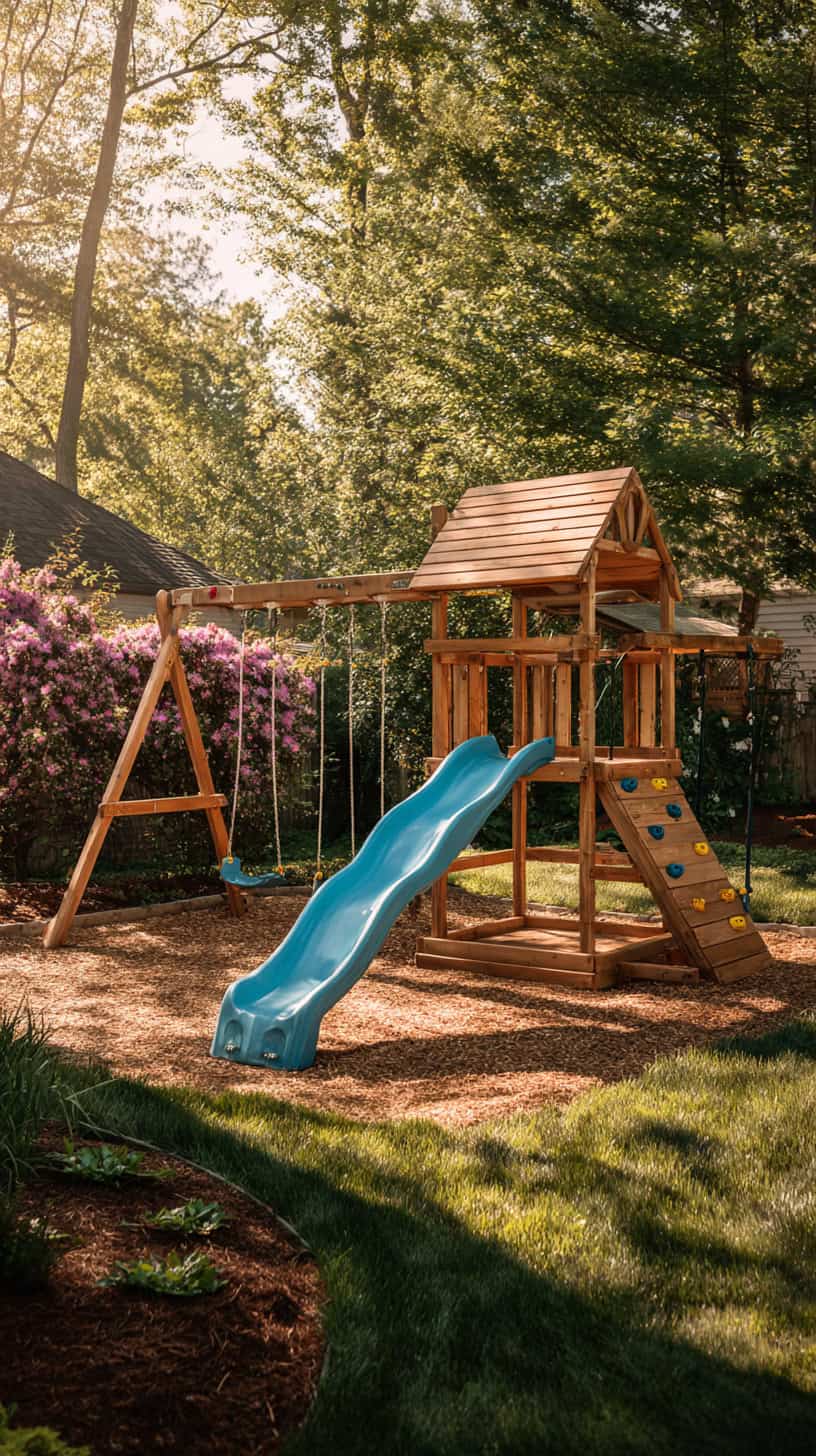 Playful Swing Set - Image 1