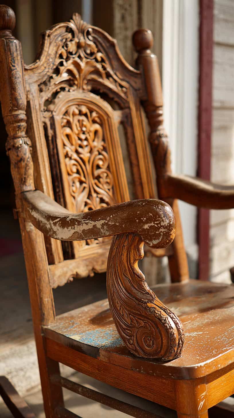 Restored Press-Back Rocker - Image 2