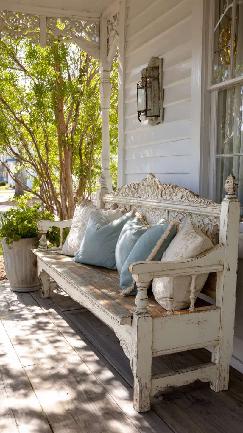 Secondhand and Upcycled Wood Benches - Image 1