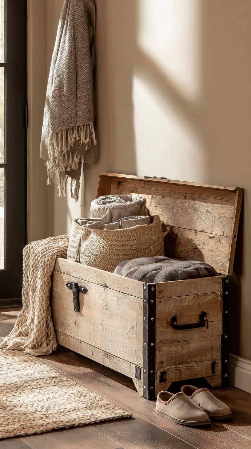 Storage Trunk Bench - Image 1