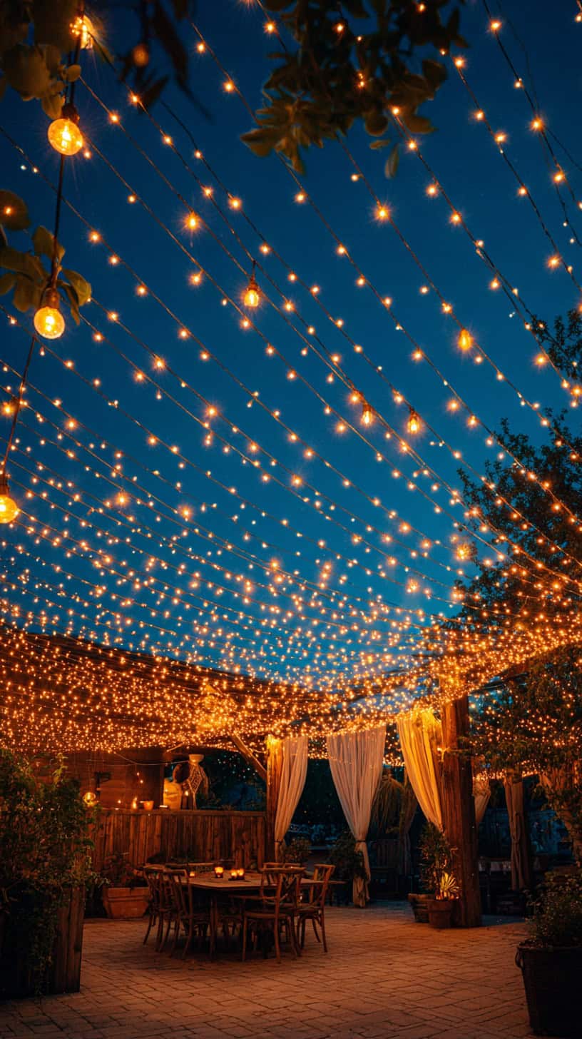 String Light Canopy - Image 2