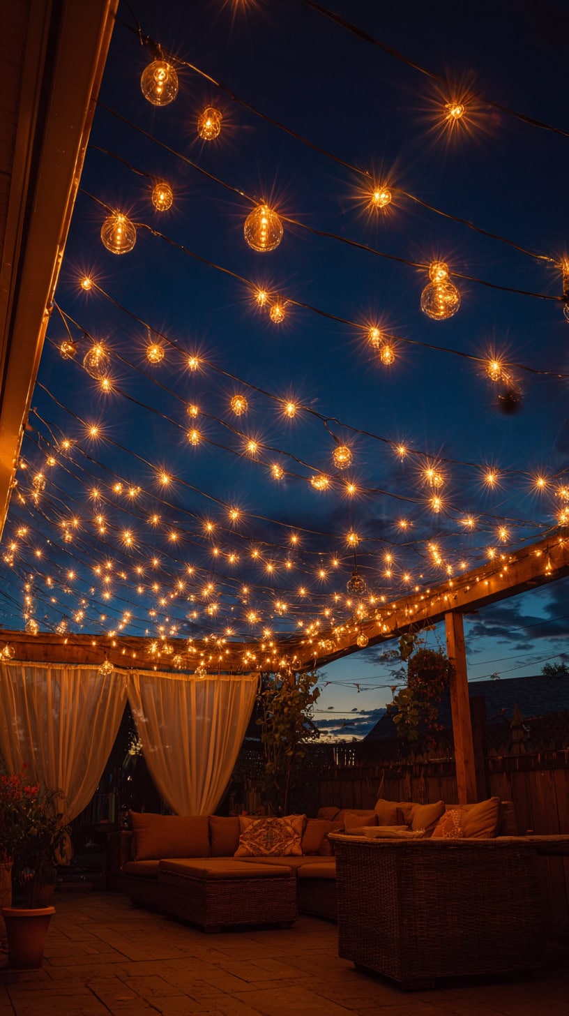 String Light Canopy - Image 1